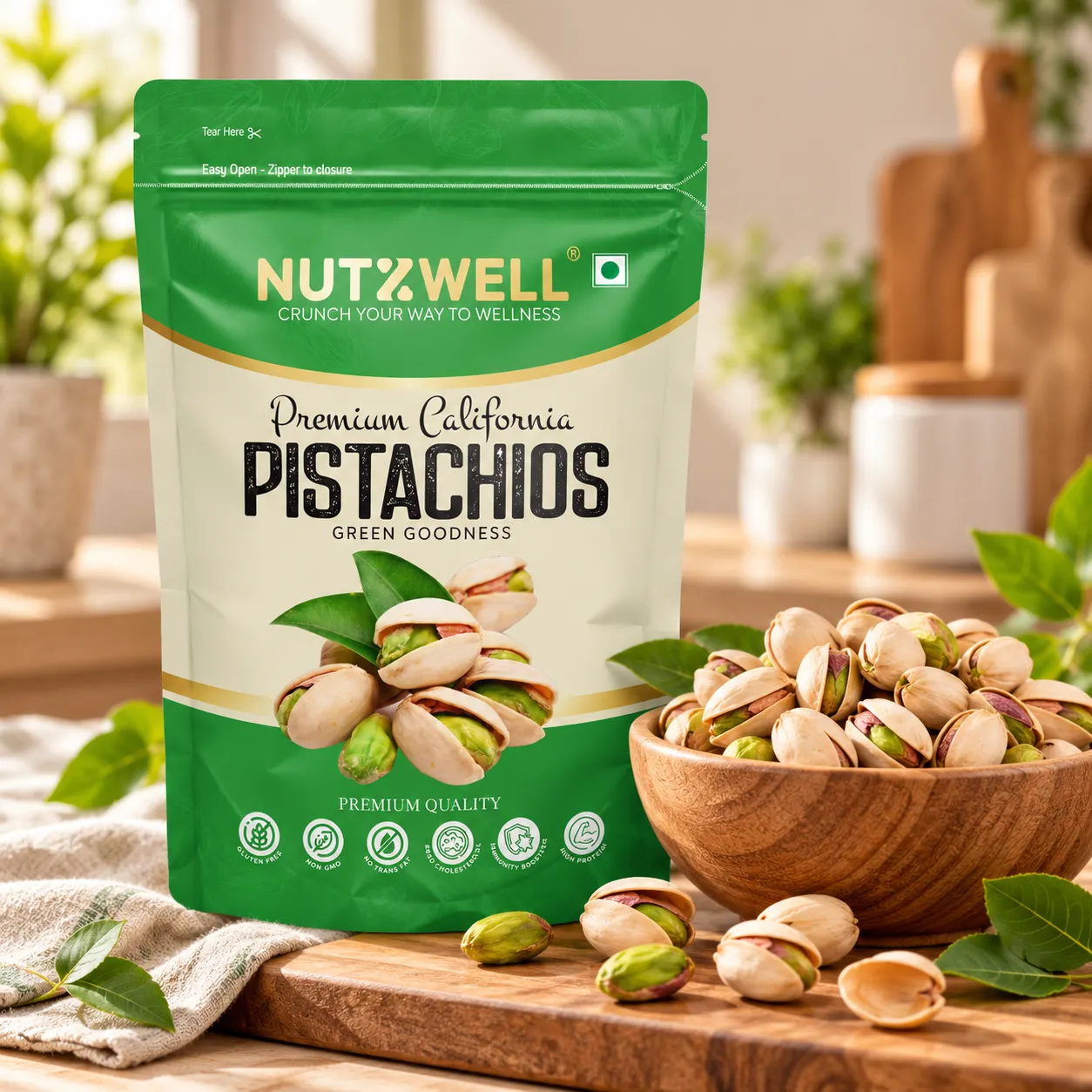 Nutzwell Premium California Pistachios – lifestyle