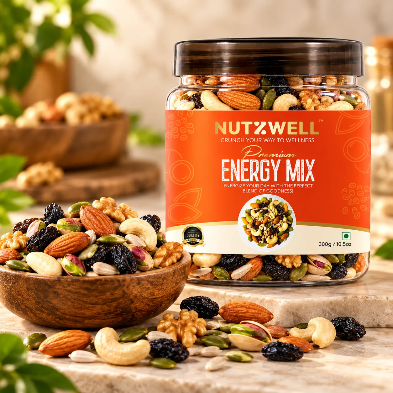 Nutzwell Premium Energy Mix – lifestyle
