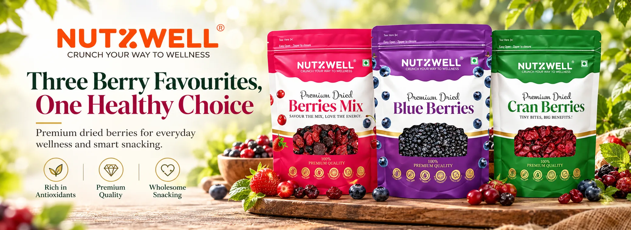Three Berry Favourites