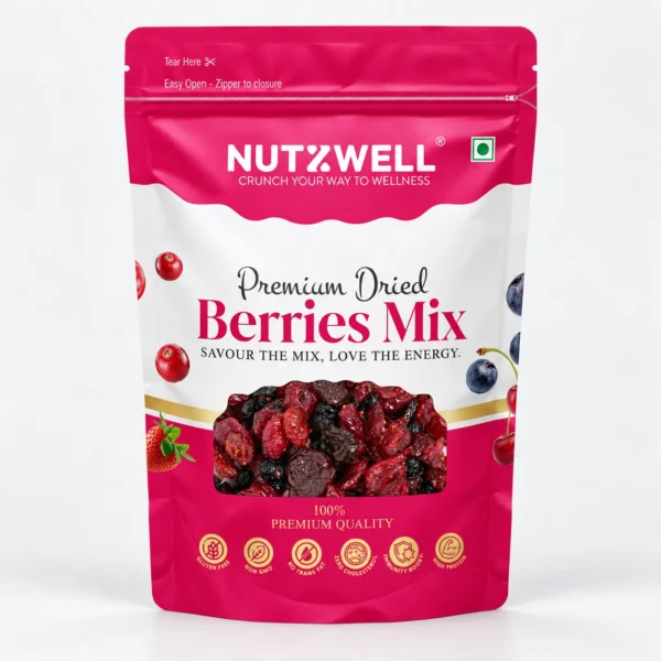 Nutzwell Premium Mixed Berries – front of pack
