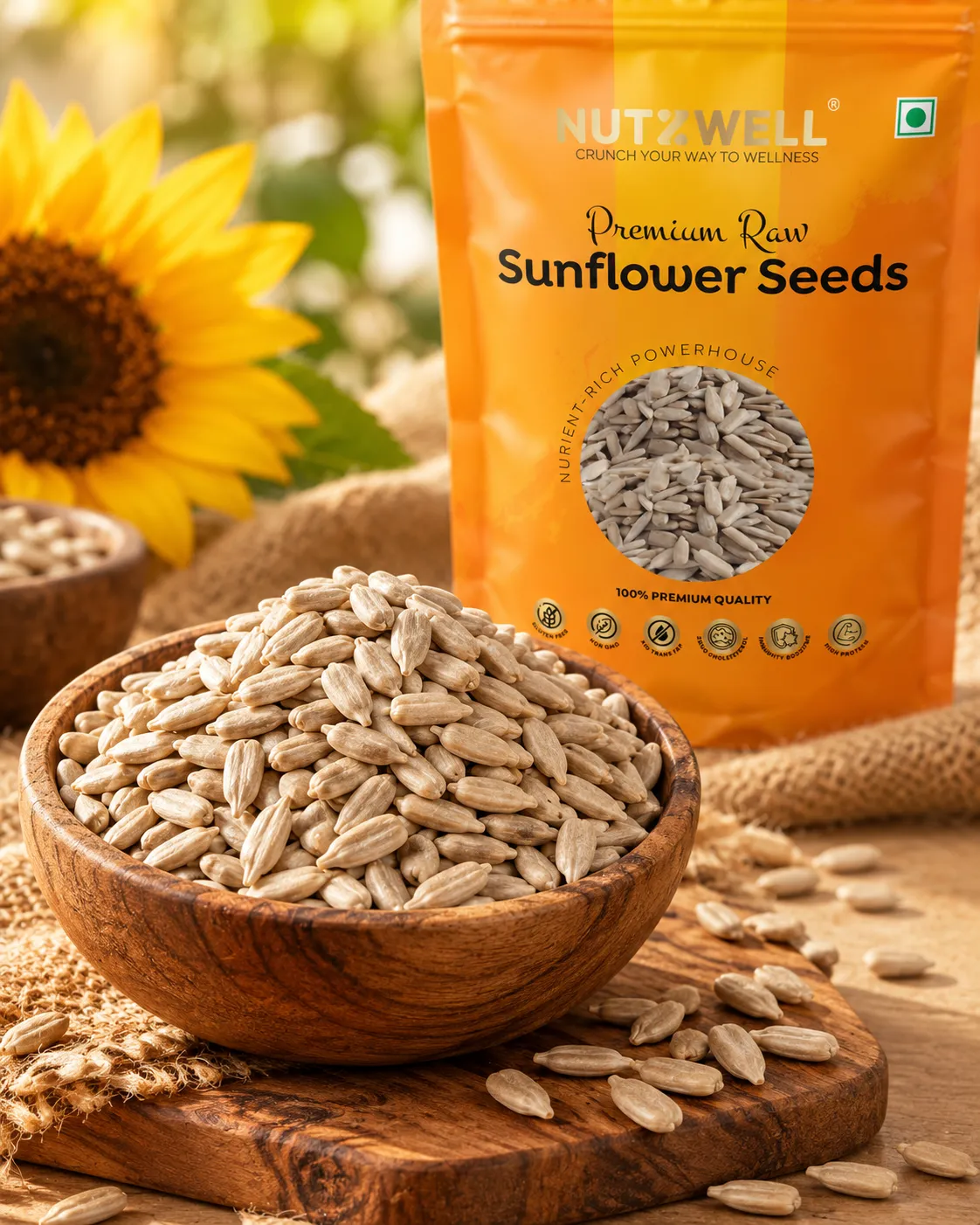 Nutzwell Premium Sunflower Seeds – lifestyle
