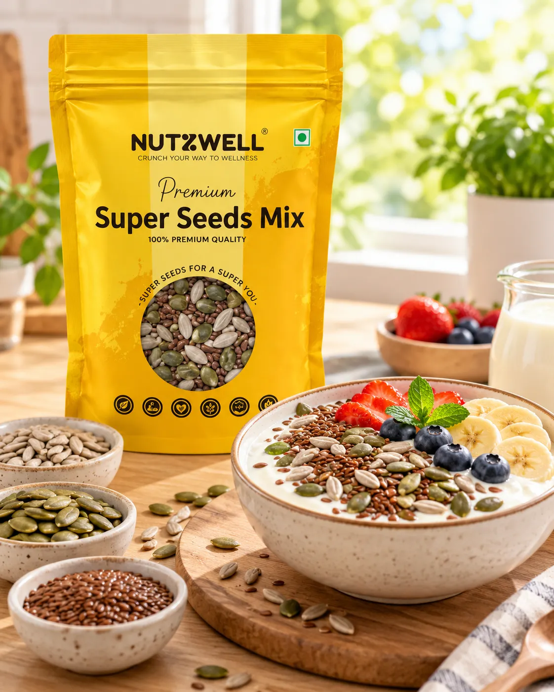 Nutzwell Premium Seeds Mix – lifestyle